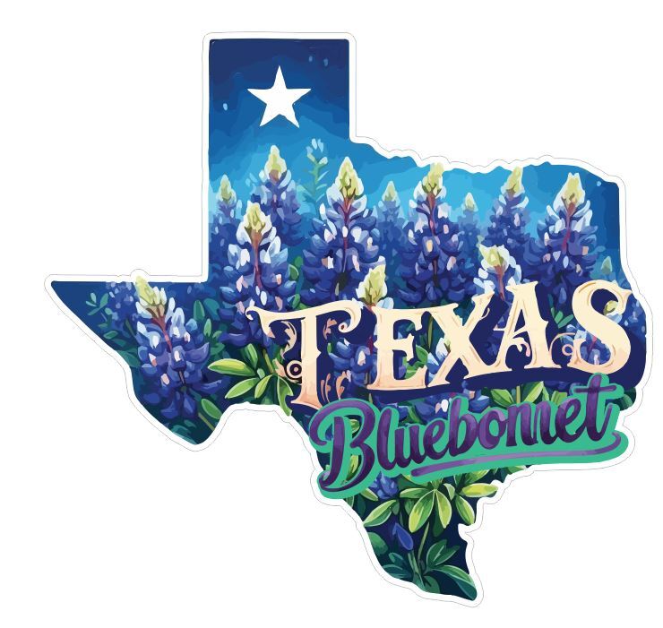 Texas Sticker Stickers A319
