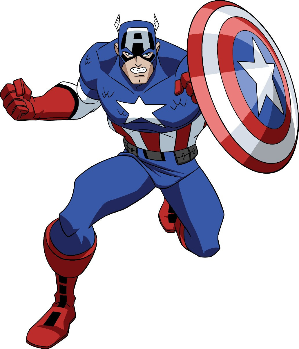 Captain America Vinyl Sticker Decal 14" (full color)