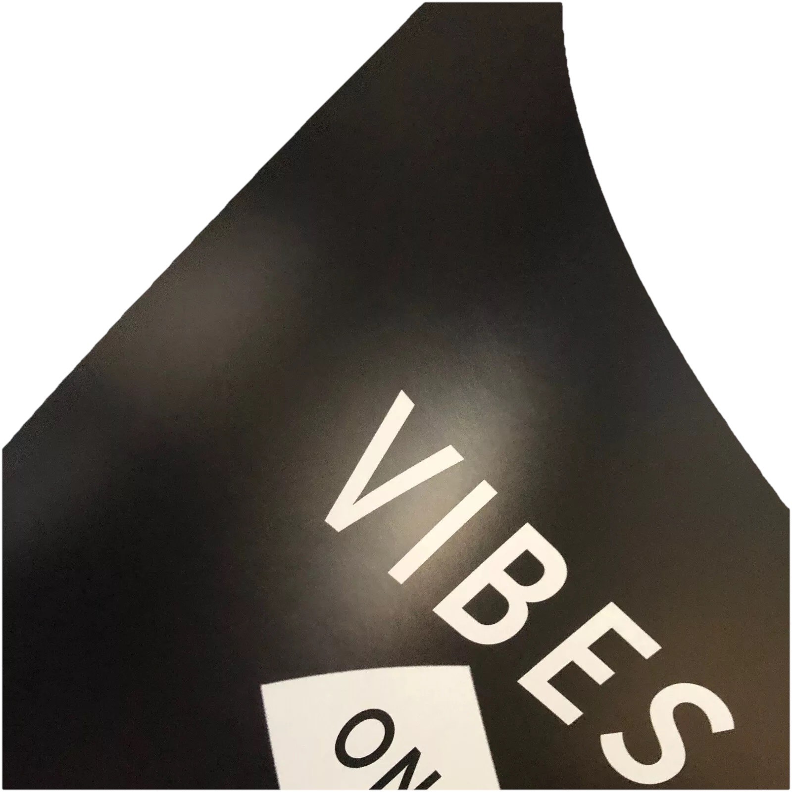 new 11×14” black & white VIBES on vibes matte art poster print mini Original