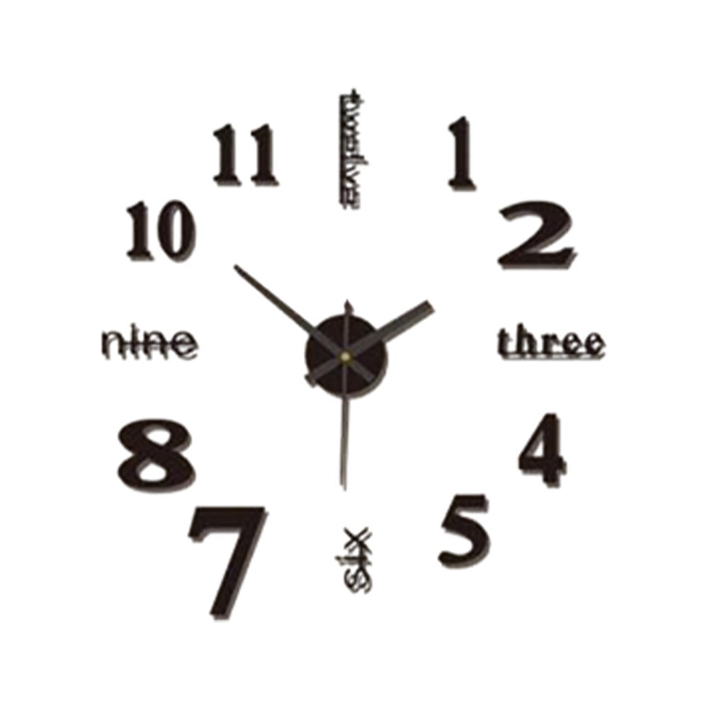 Home Decoration Living Room Clocks Tiles Waterproof Japanese Technology