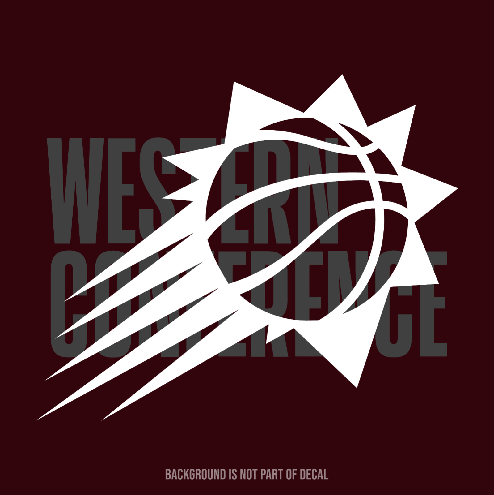 Phoenix Suns Vinyl Decal Sticker