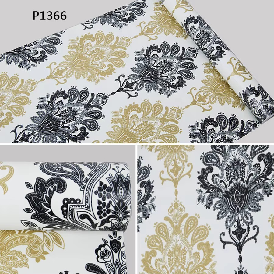 PVC Kitchen Oilproof Sticker Bathroom Waterproof Moistureproof Wallpaper Self-Ad