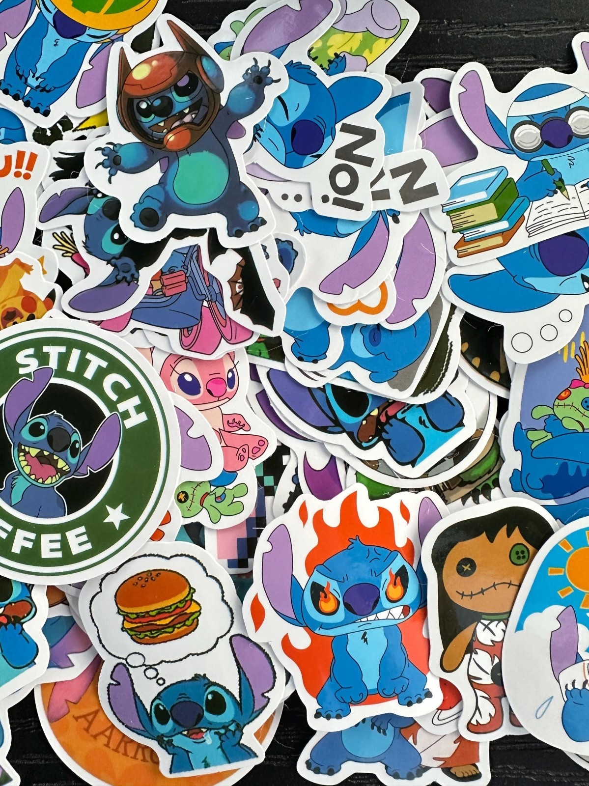 100 Lilo and Stitch Stickers | Waterproof Vinyl Pack
