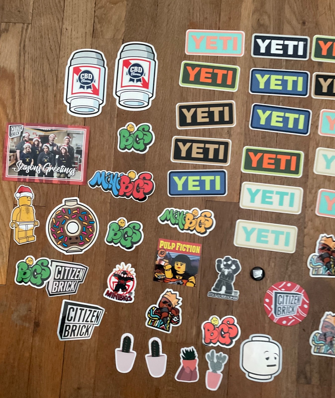 16 Authentic Different Colors YETI Decal / Stickers NEW