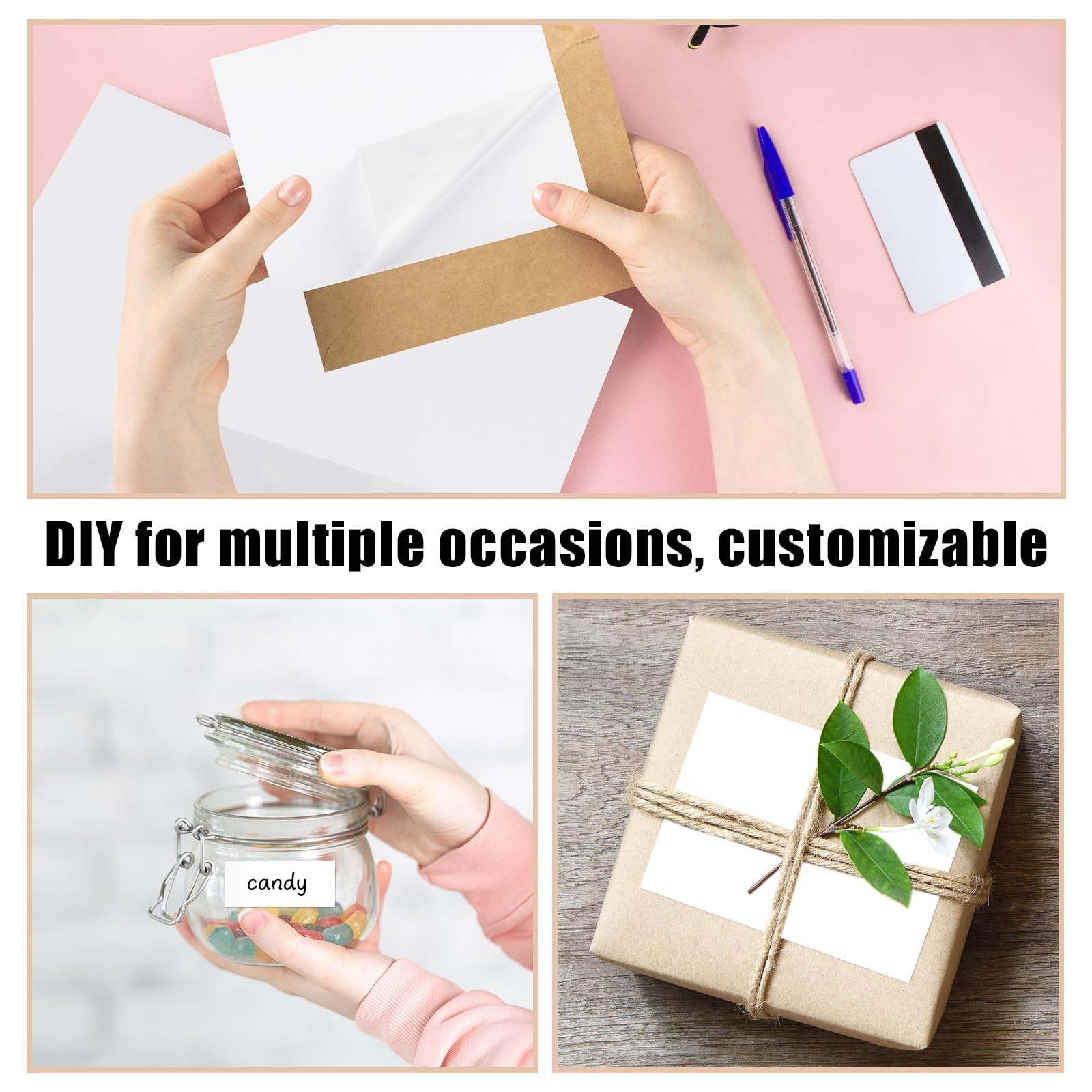 Washi Paper Sticker White Printable Multipurpose Copy Paper Inkjet Printer Co…