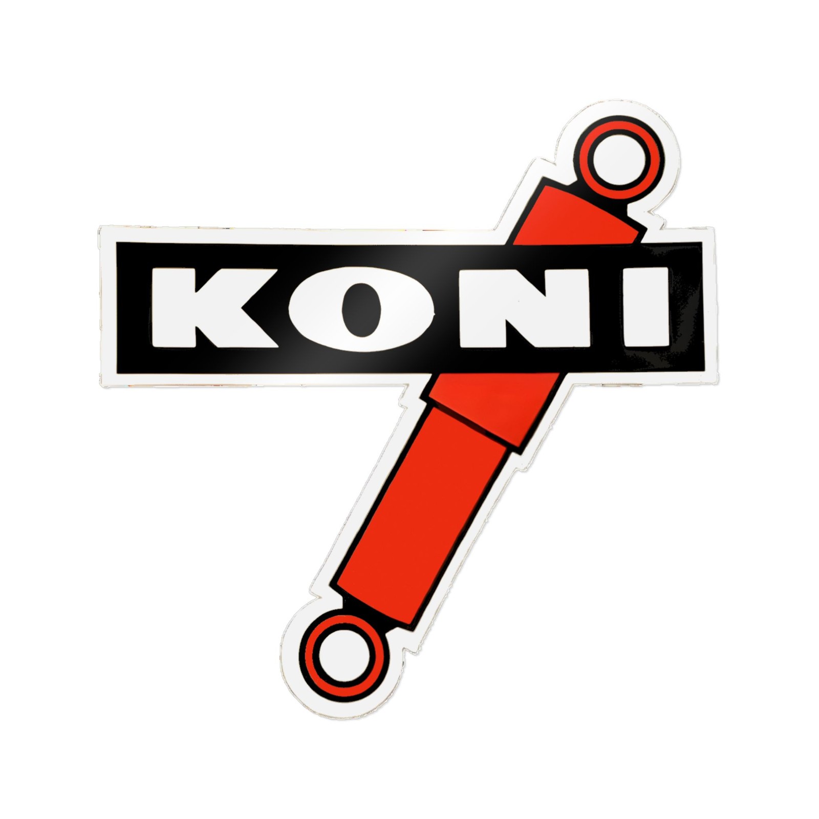 Vintage Koni Shock Decal Sticker | Porsche VW Volkswagen AMA AHRMA | USA