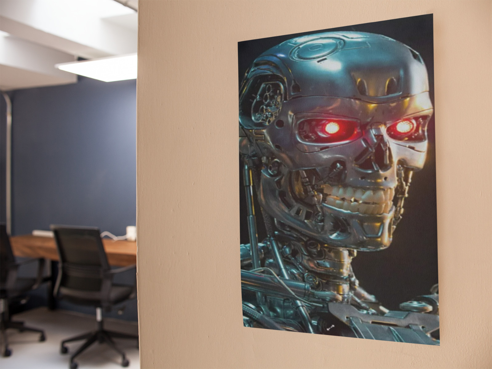 Terminator Wall Vinyl Decal Graphic (Removable Adhesive Backing)