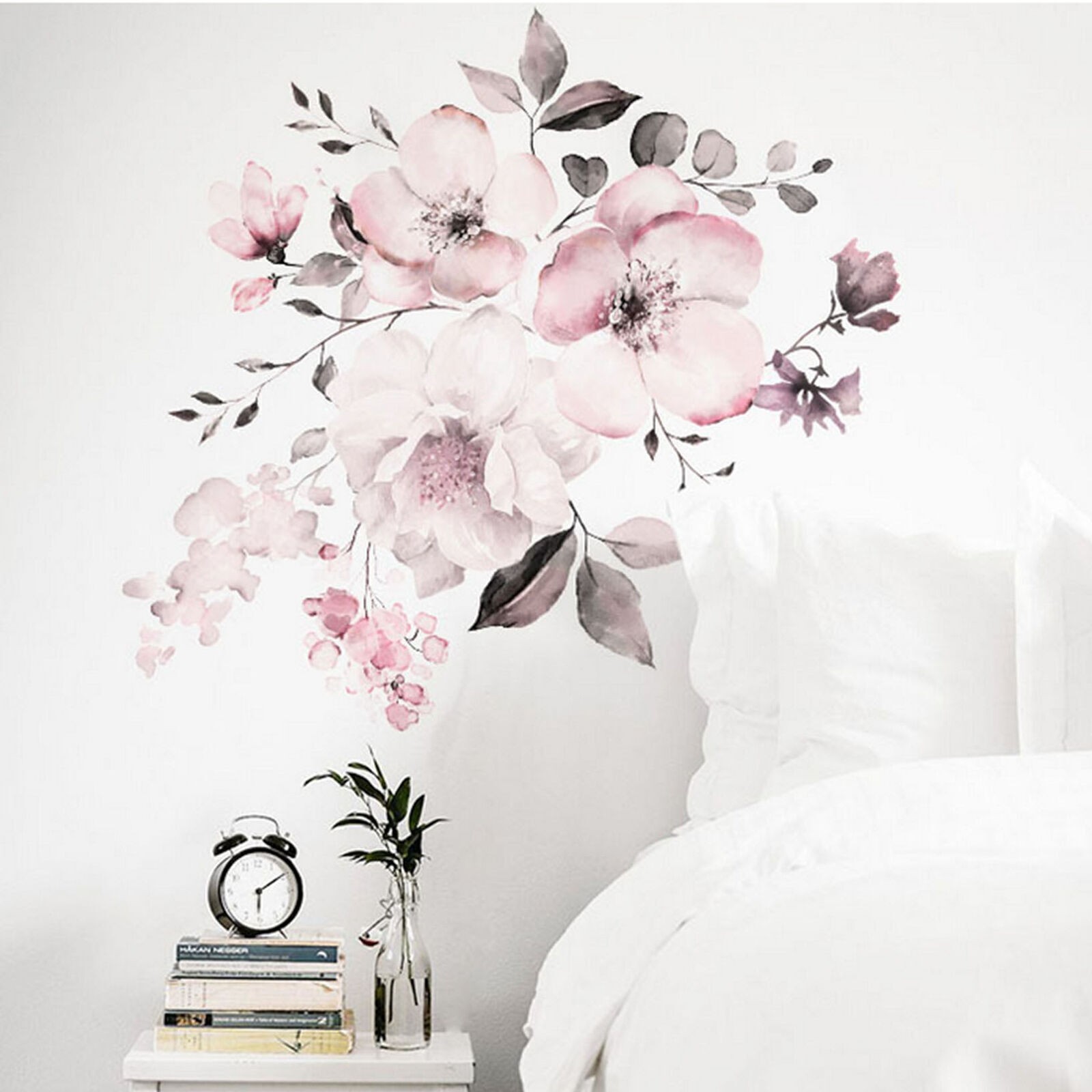 DIY Wall Sticker Decal Mural Vinyl Quote Home Room Decor Art 3D Flower Removable