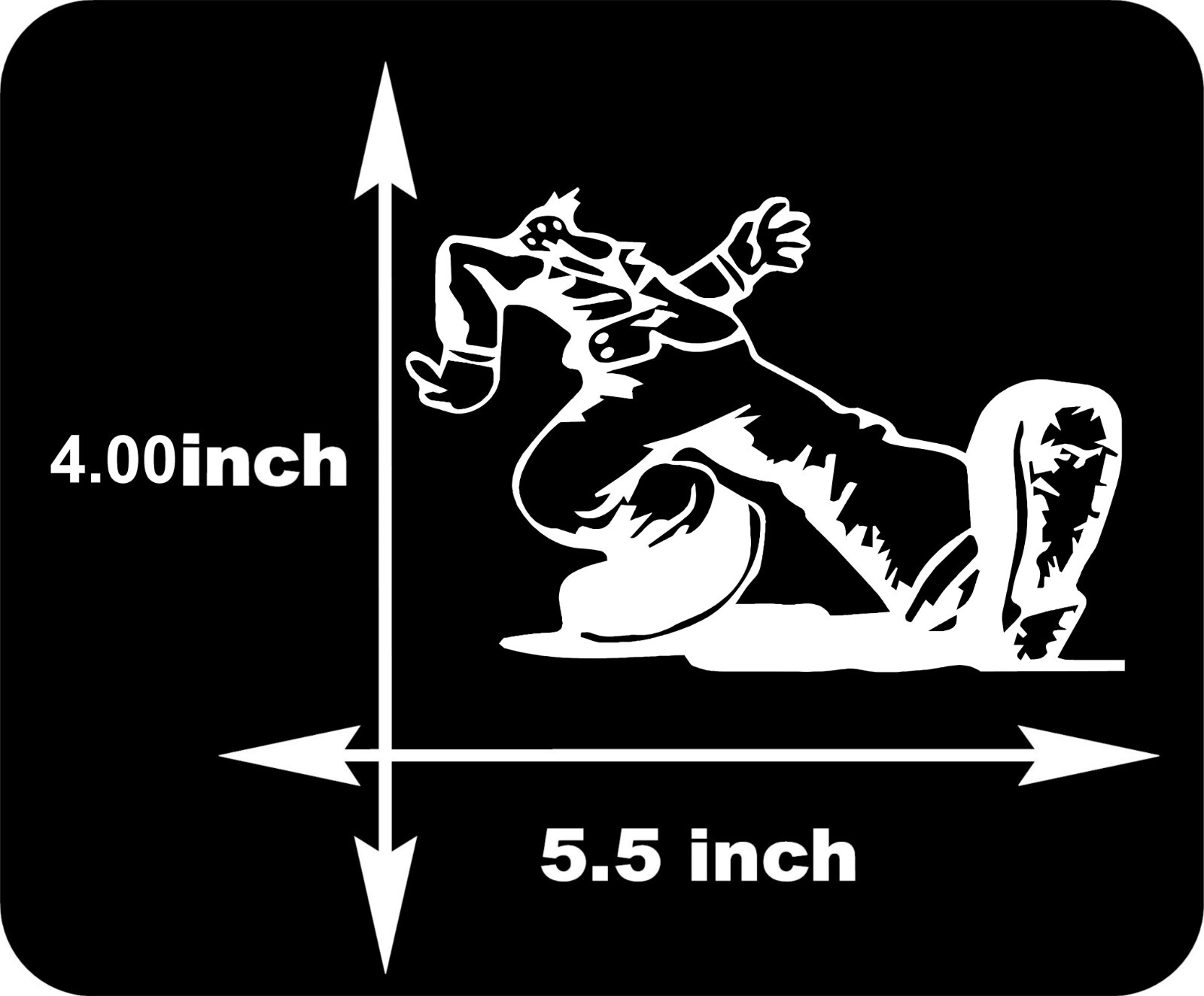 KEEP ON TRUCKIN Decal Sticker Funny Vinyl Car Window Bumper truck 5.5" x 4"