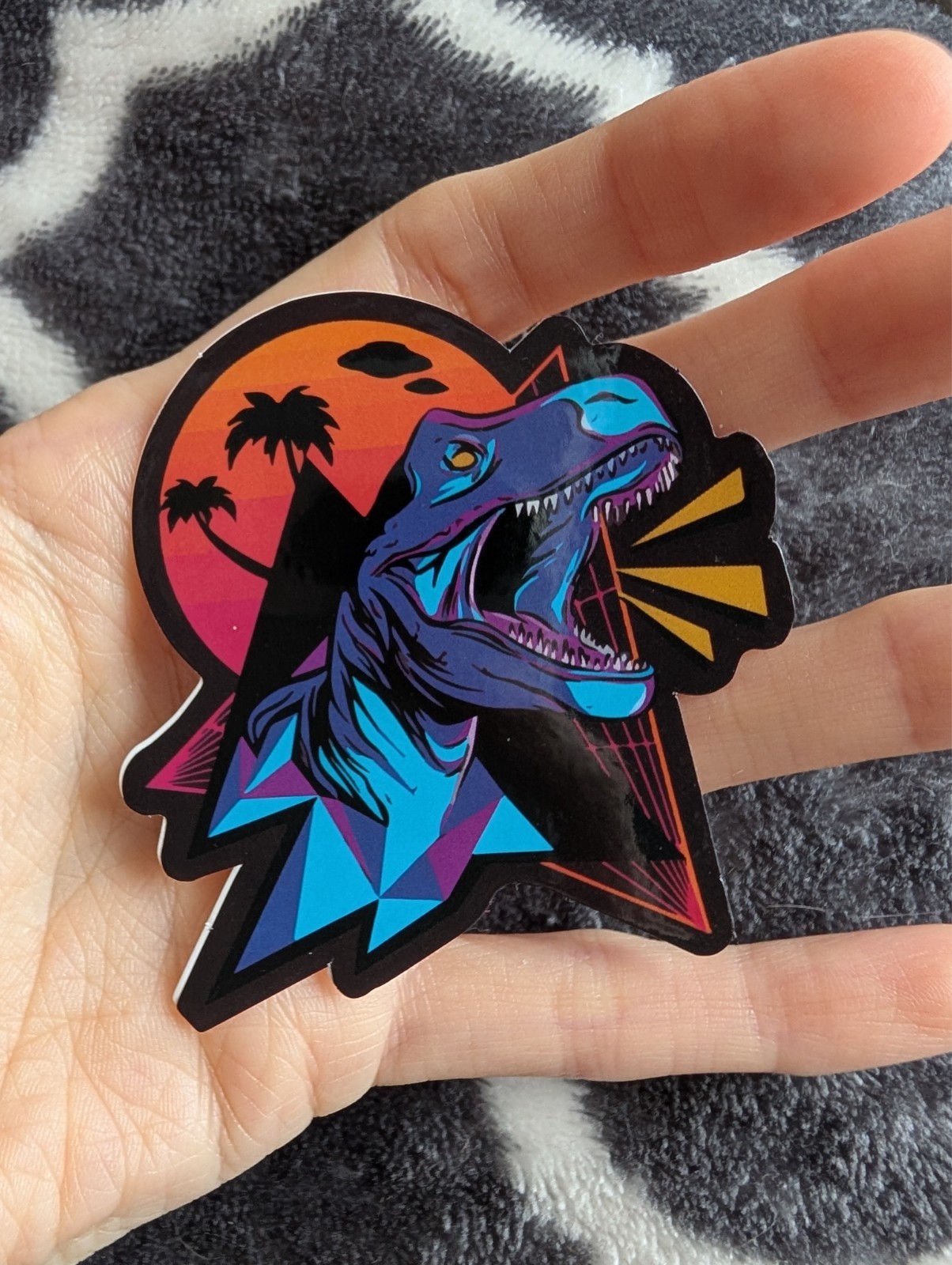 Jurassic Park Dinosaur Sticker Vinyl Decal | T-Rex Movie Film Fan Art
