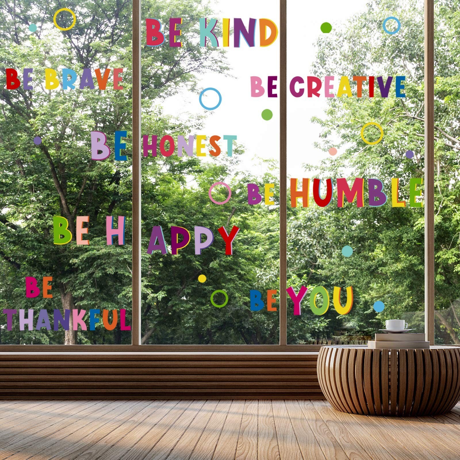 6 Pieces Colorful Inspirational Wall Decal Motivational Quote Phrases Wall St…