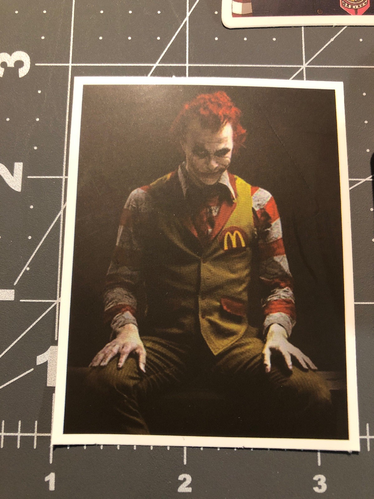 5 Adult Humor McDonald’s Characters PVC Laptop/Skateboard/Window Stickers