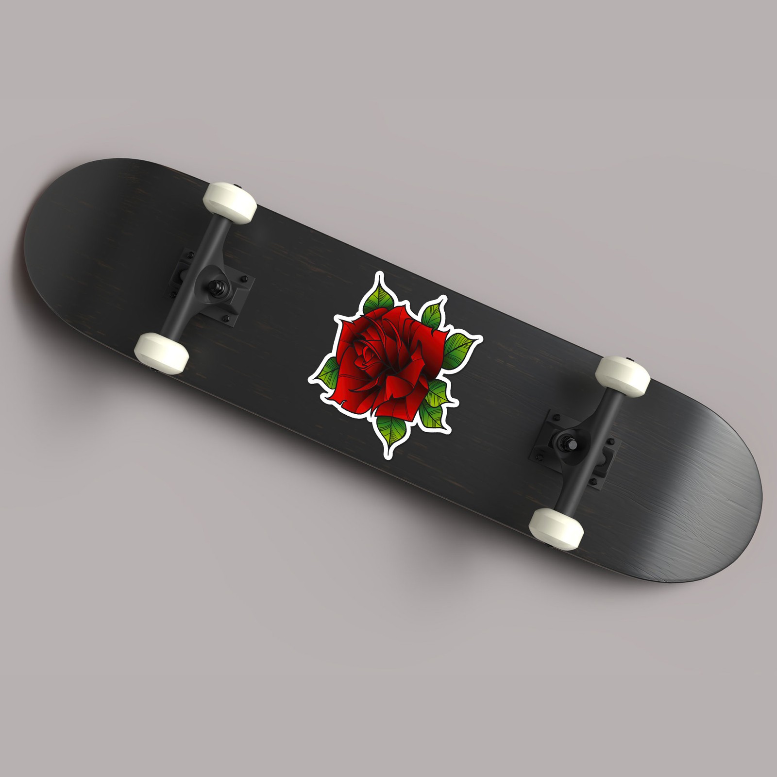 Red Rose – Vinyl Decal Sticker – Car Window Laptop – ebn9185