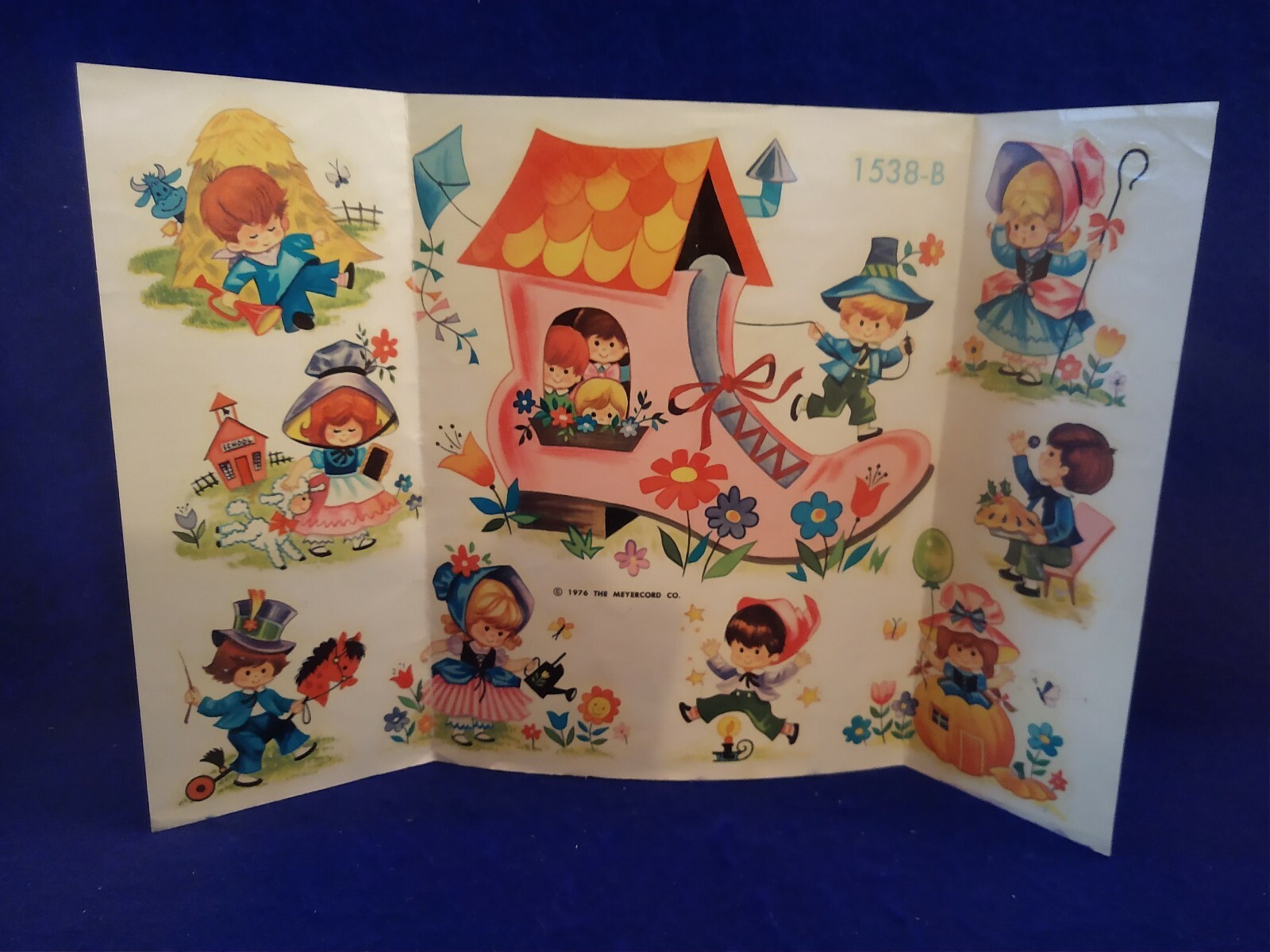1976 Vintage The Meyercord Co. Decal Transfer 1538-B Unused – SEE PICS