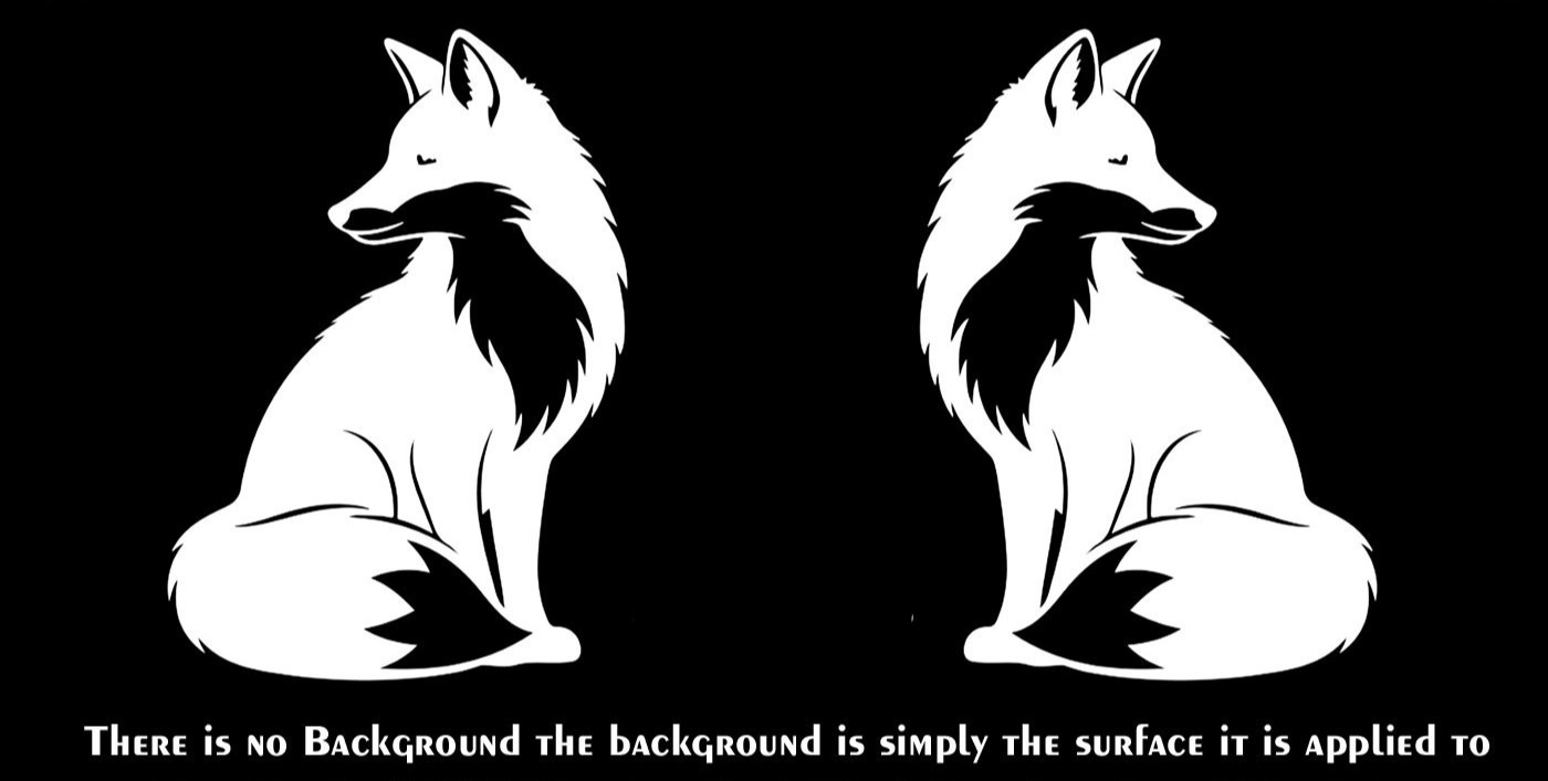 Fox Design Two Pk 5" Vinyl Decals Car Window Laptop Tablet Any Flat Surface