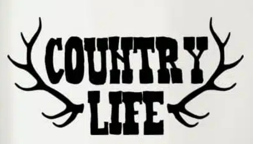 Country Life Sticker Decal Laptop Wall Mirror Cup Tumblr Locker Bin
