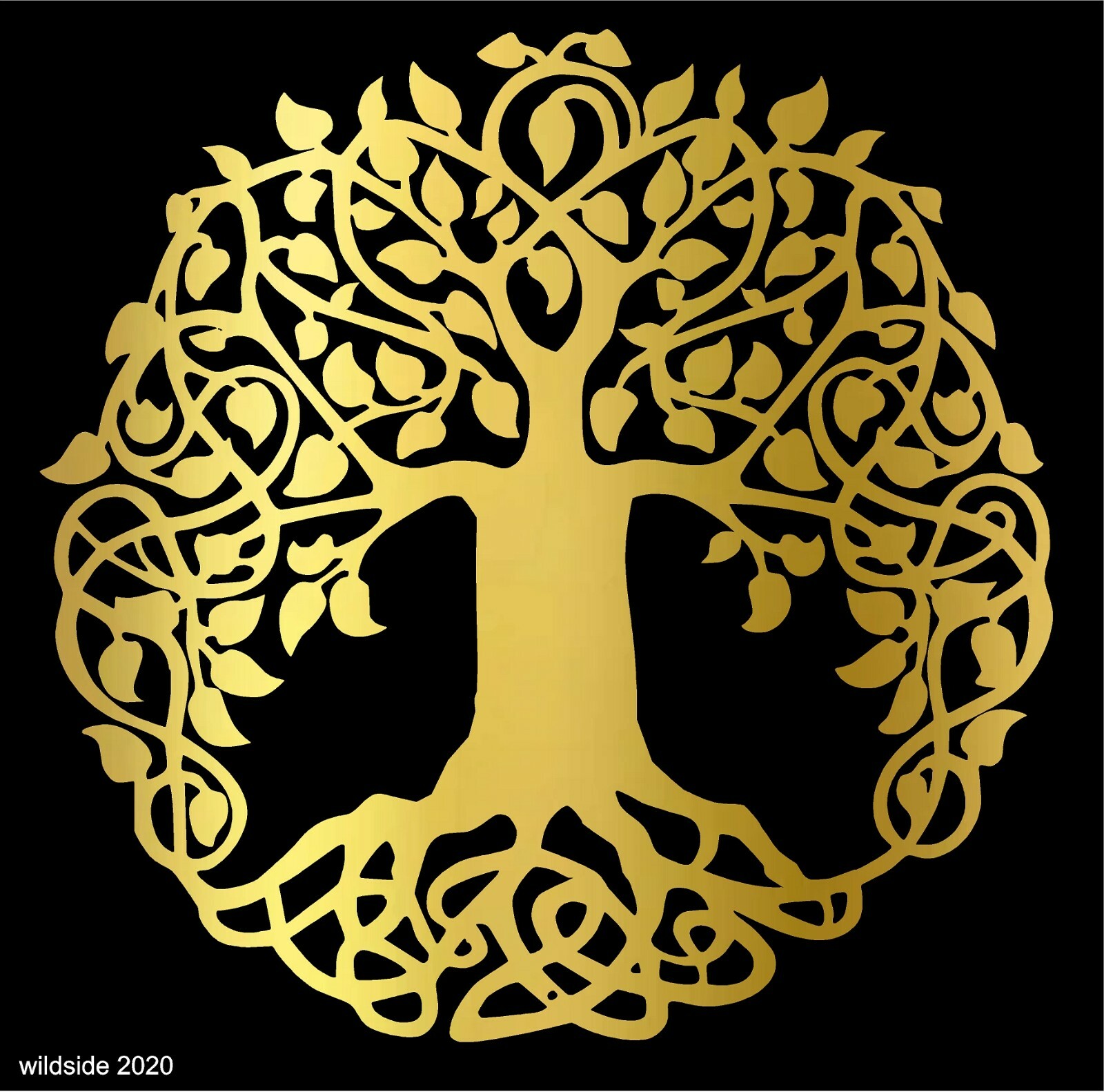 Tree Of Life Decal car window laptop altar vinyl sticker