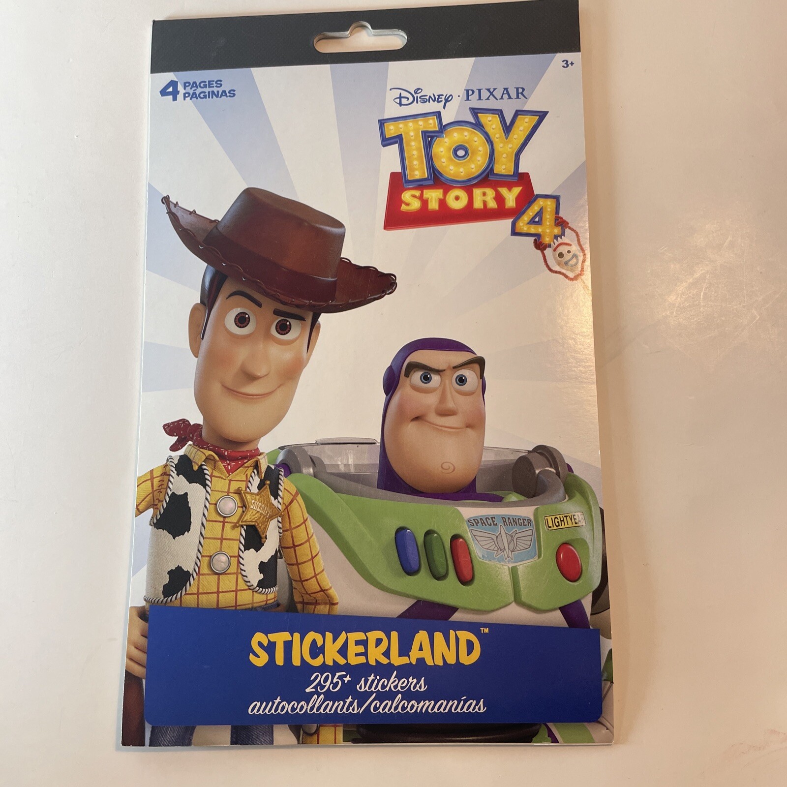 TOY STORY 4 250+ Sticker Book Disney Toy Story 4 Kids Travel Home Fun FAST SHIP!