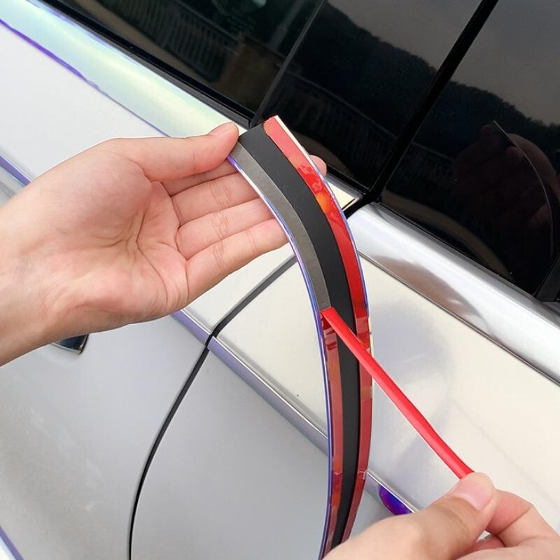 5M Self-adhesive Car Moulding Strip Trim Protector Edge Scratch Universal Crafts
