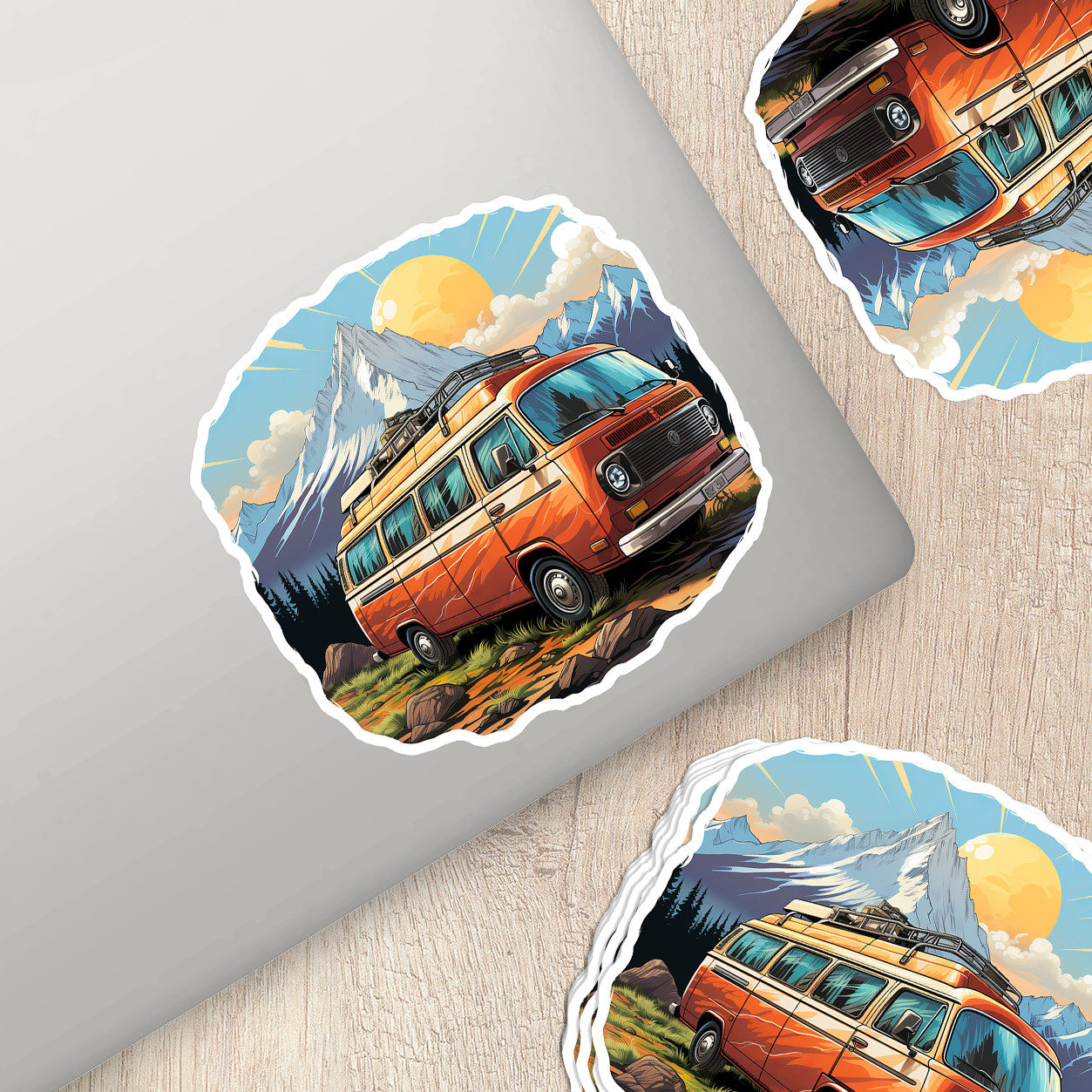 Van Life Vinyl Sticker – Celebrate the Freedom of the Road
