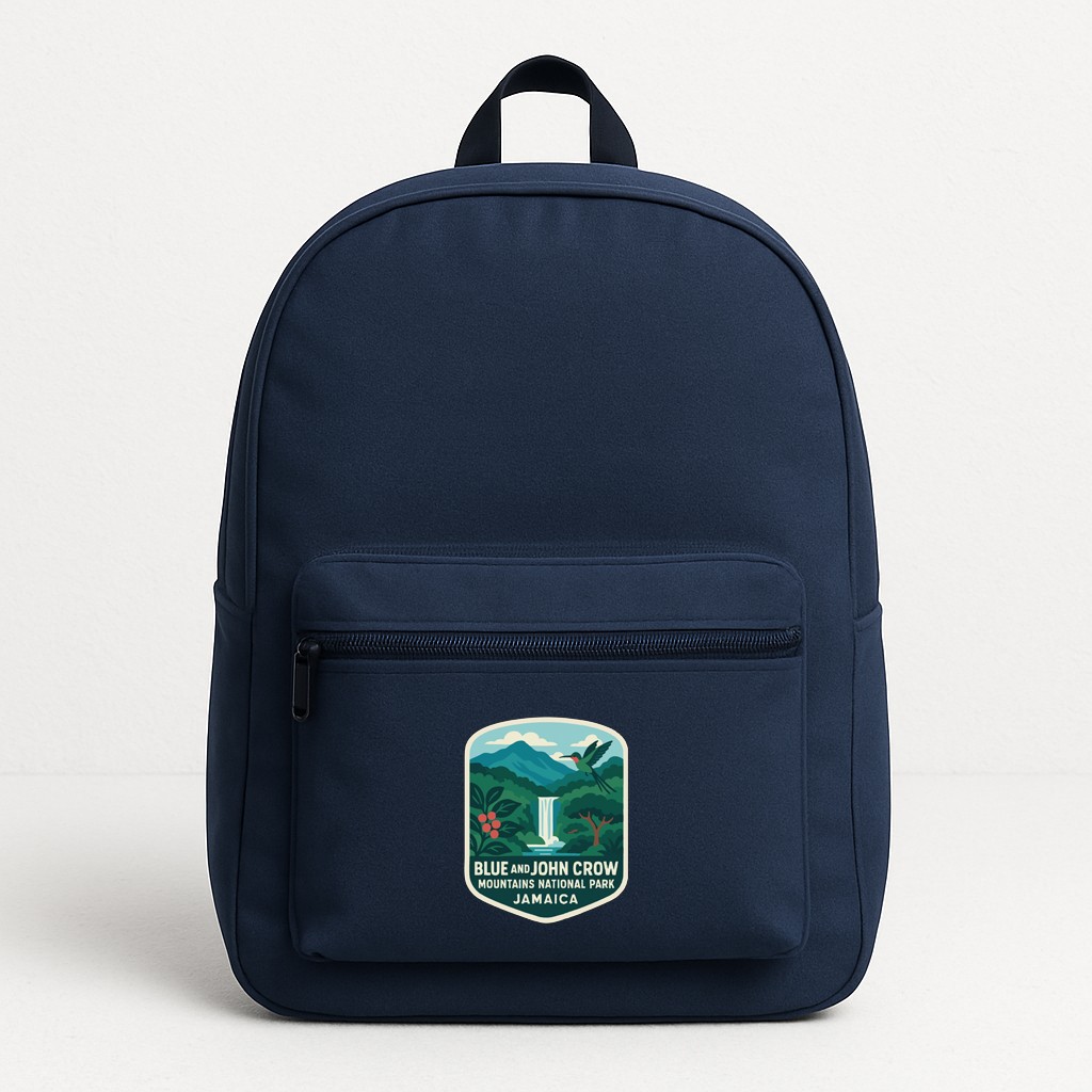 Blue and John Crow Jamaica Iron On Heat Transfer Vinyl HTV World National Parks