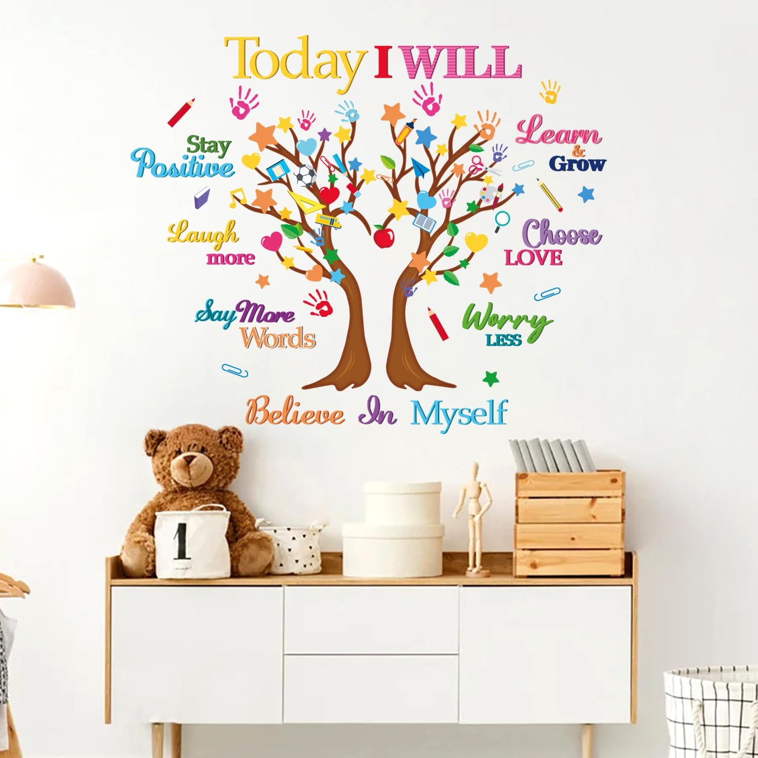 LHIUEM in This We are Confident Wall Stickers 35.4" X 11.8" Inspirational Mot…