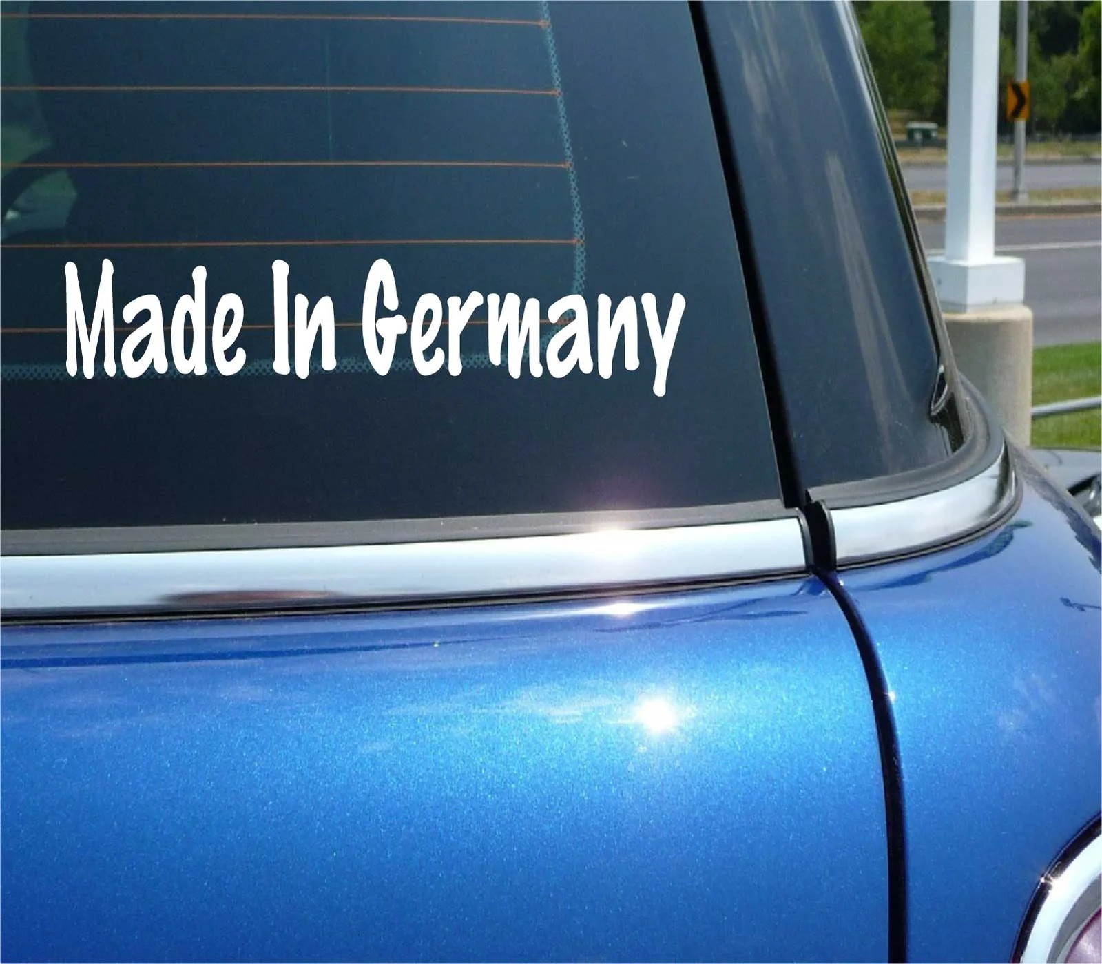 MADE IN GERMANY DEUTSCHLAND FUNNY DECAL STICKER ART CAR WALL