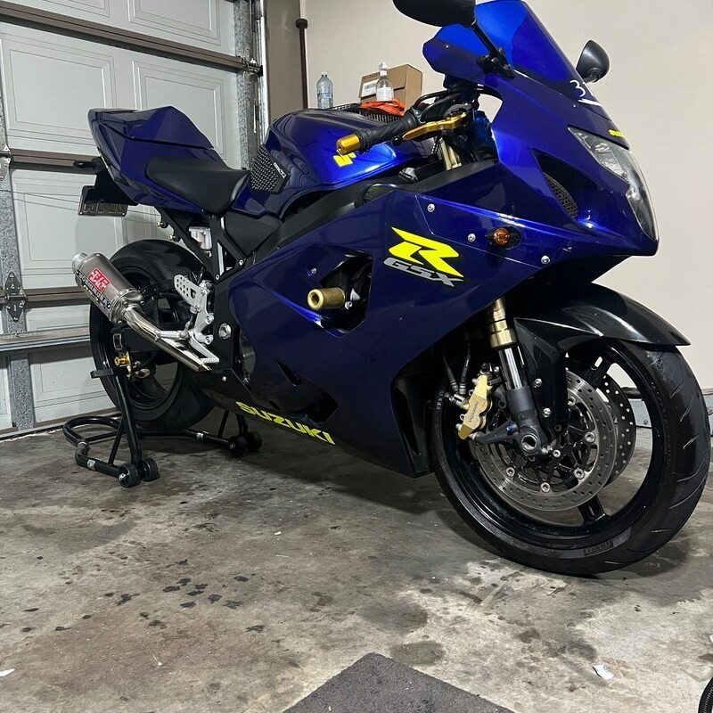 Suzuki GSXR 10 Piece Set Vinyl Decal Sticker 600 750 1000 Multiple Colors