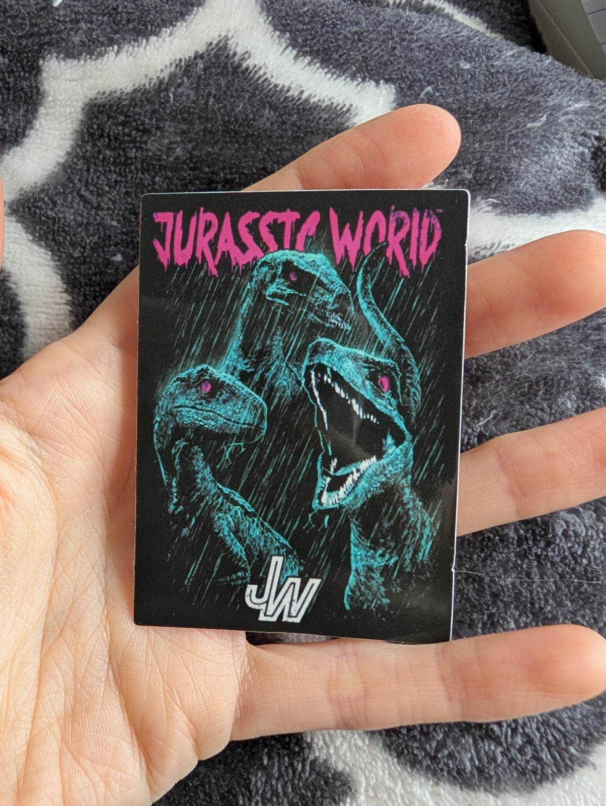 Jurassic Park Dinosaur Sticker Vinyl Decal | T-Rex Movie Film Fan Art