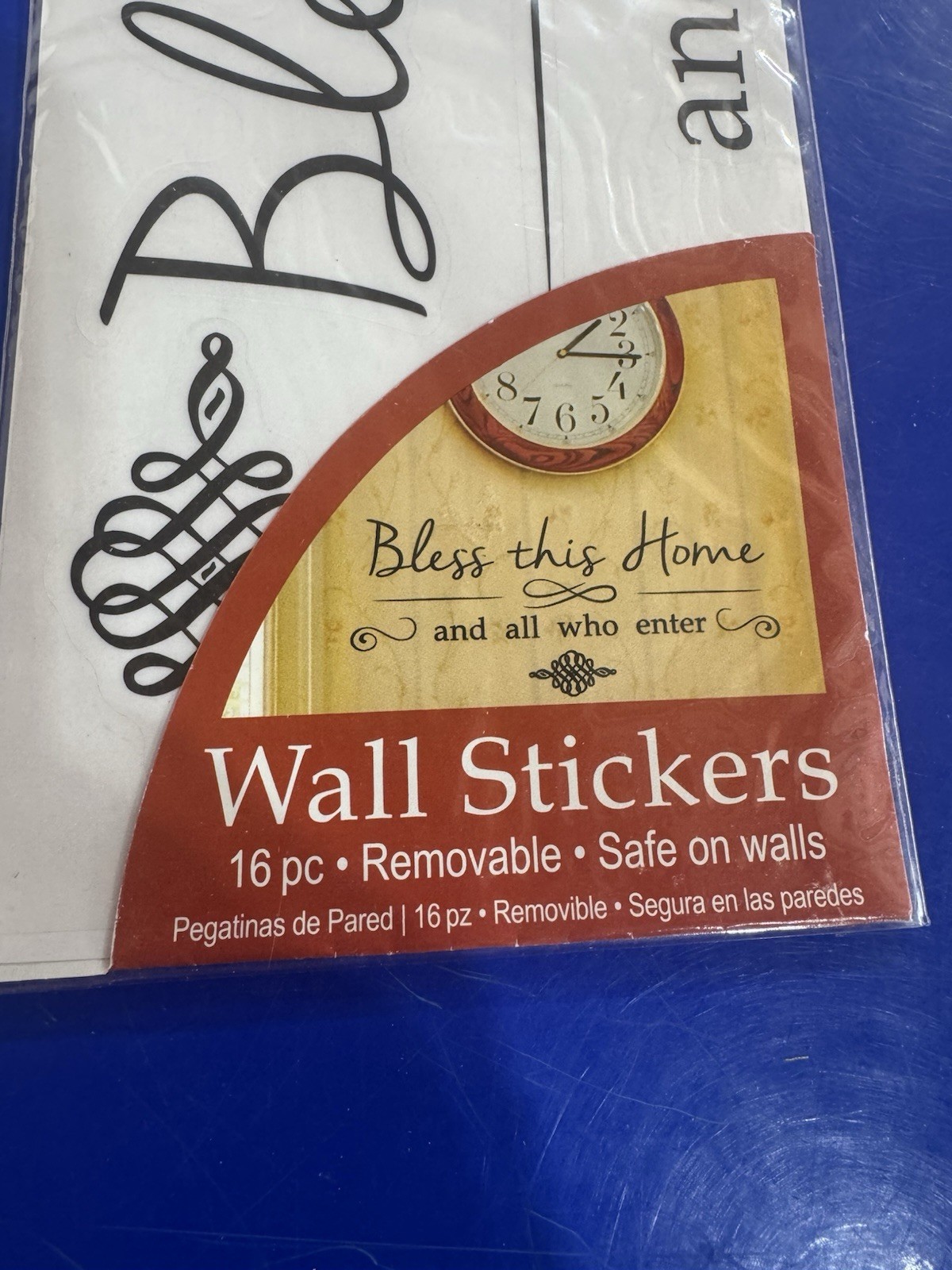 Lot Of 3 New Priss Prints Removable Wall Stickers Original Packaging. (T8)