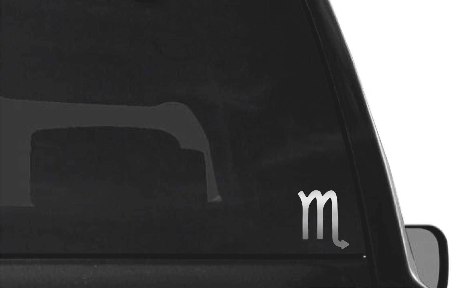 Scorpio scorpion Zodiac Vinyl Decal Water Symbol Astrology Symbol Art Sticker