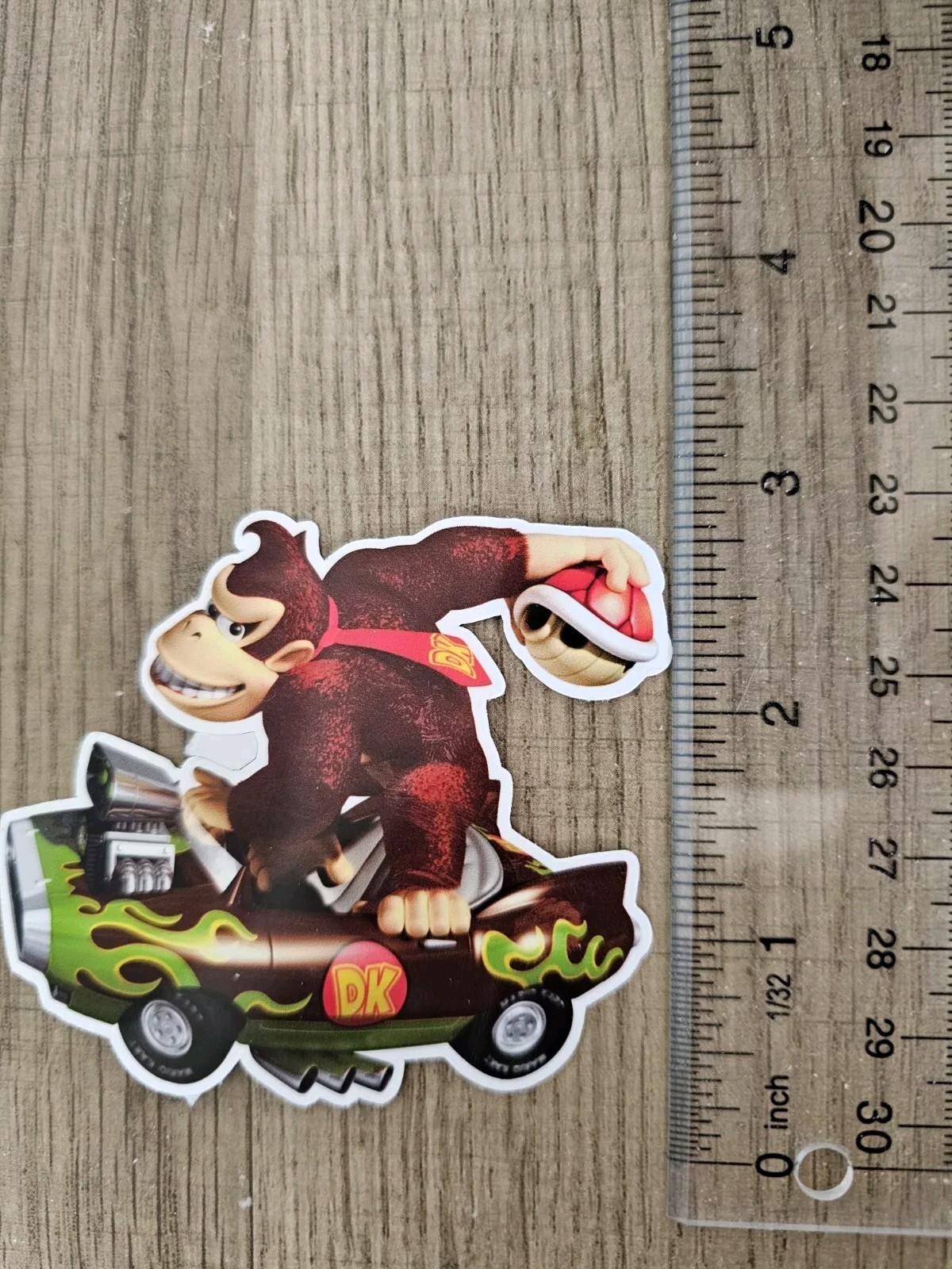 Racing Donkey Kong Sticker