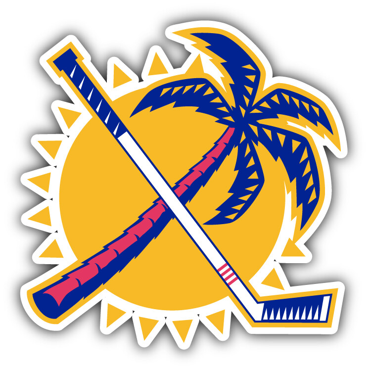 Florida Panthers NHL Hockey Logo Car Bumper Sticker Decal "SIZES"