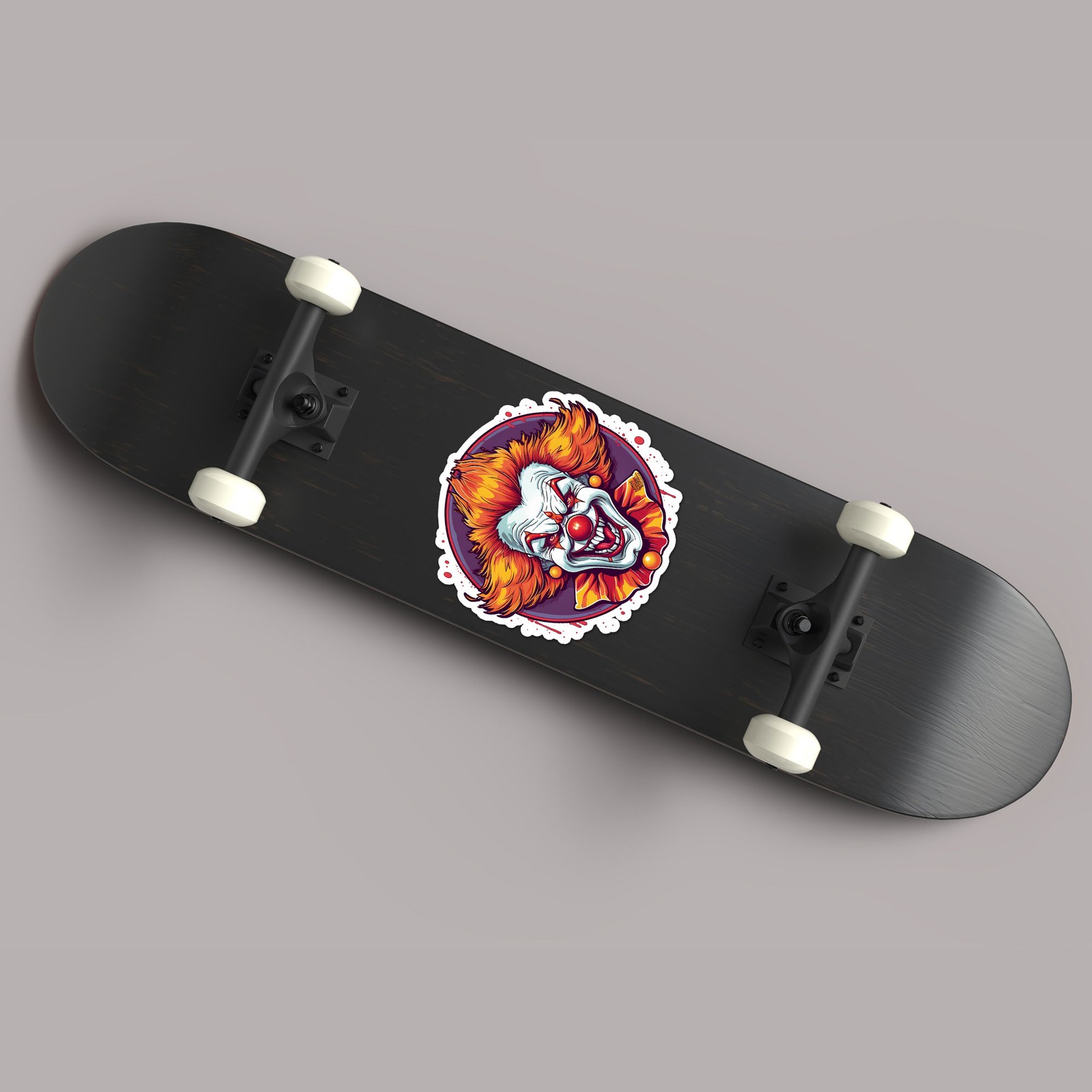 Horror Clown Scary – Vinyl Decal Sticker – Car Window Laptop – ebn9452