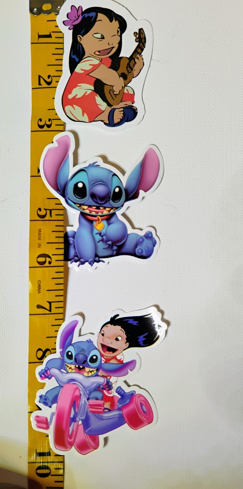 10 PC Custom Lilo&Stitch Vinyl Stickers 2.5"-3" Randomly Selected No Duplicates