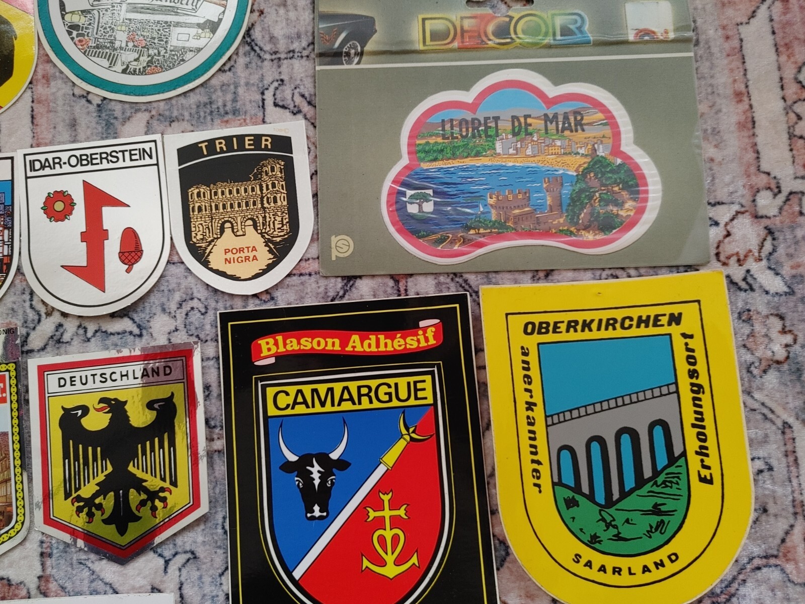 YOUR CHOICE – Vintage Europe Germany France International Travel Stickers