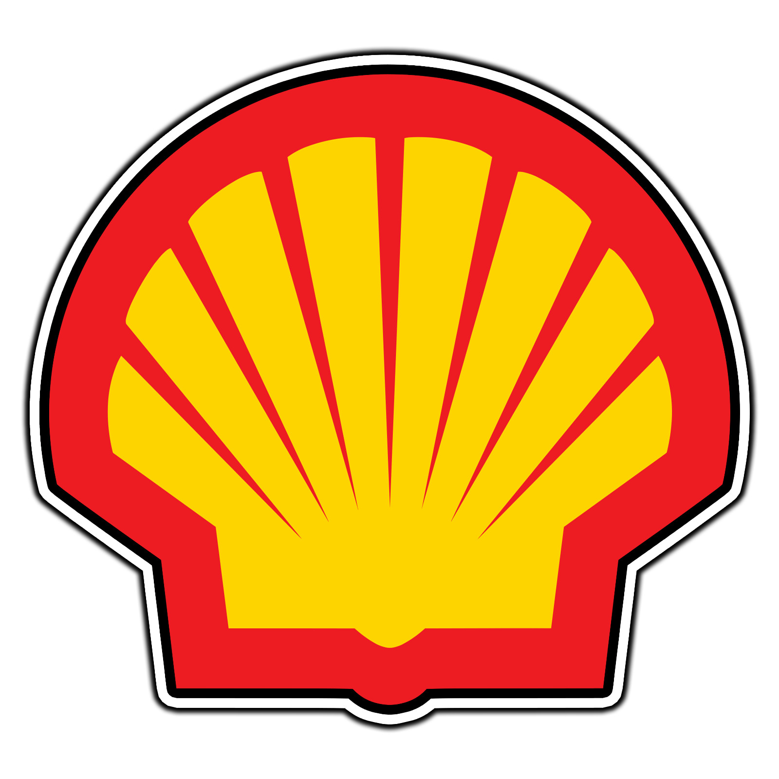 Shell Gas Station Logo #2 Sticker Waterproof Vinyl Decal Die-Cut Laptop Car