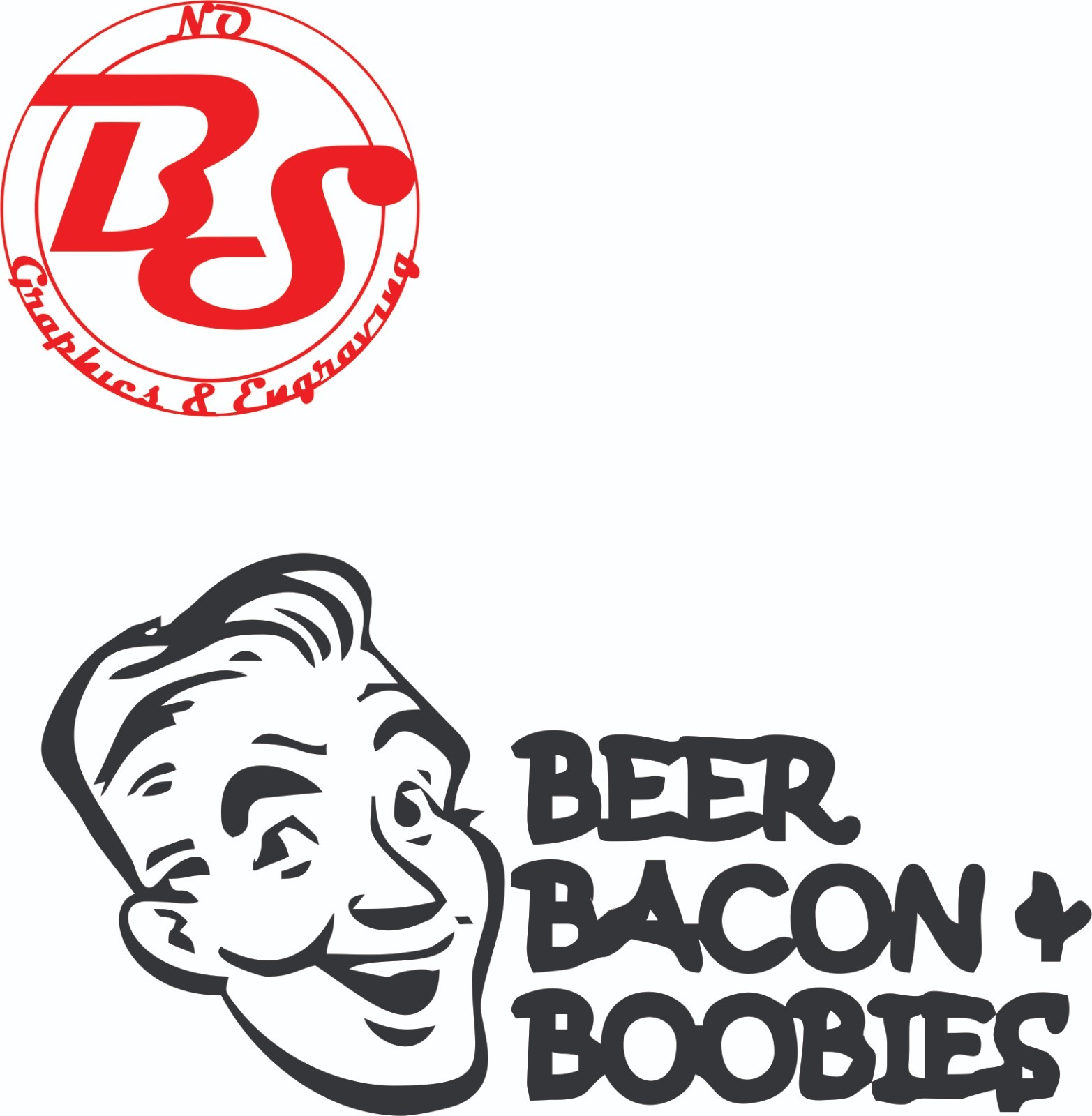 6" Bacon Vinyl Decal Beer Boobs Guns Smoker Meat Keto Carnivore BBQ Funny noBS