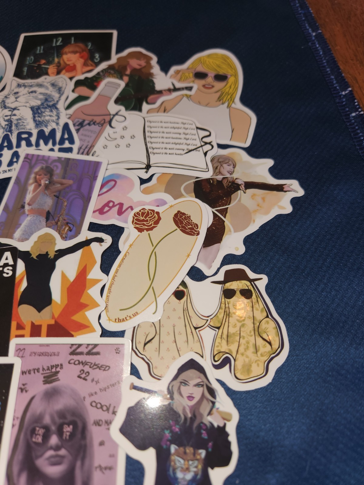 30 Big Lot Taylor Swift Stickers, Swiftie, Laptop Stickers, Swiftie Decals