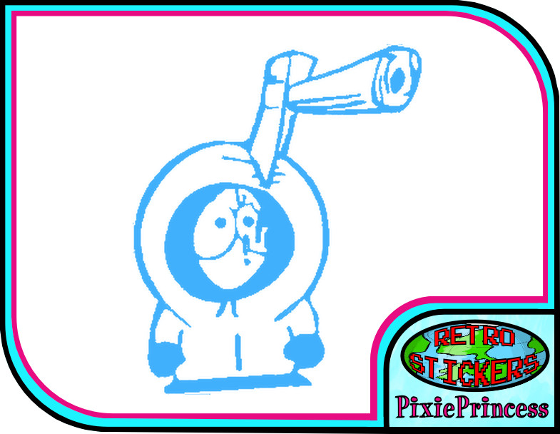 South Park Kenny Funny F Vinyl Sticker Killed Poster Room Wall Window Cartoon