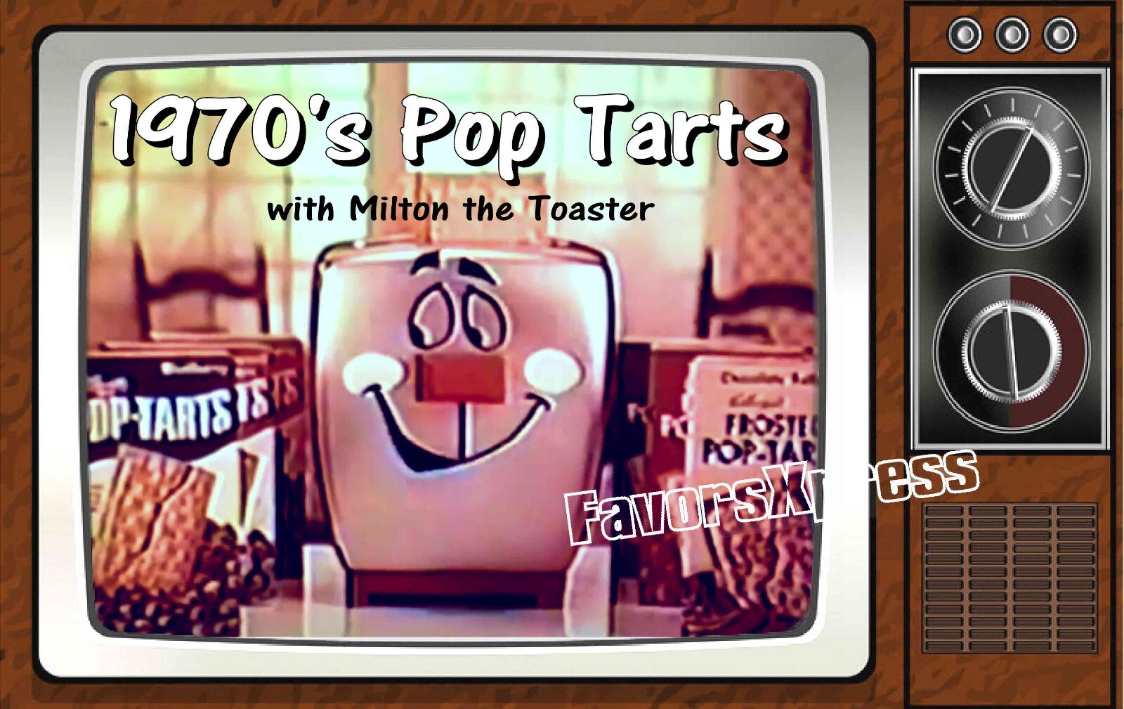 1970's Pop Tarts Commercial Milton Classic TV Show PHOTO MAGNET 4 X 2.5 INCHES