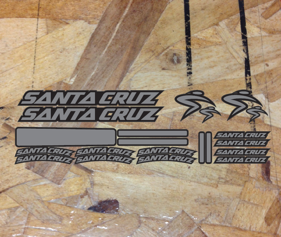 Santa Cruz Mountain Bike Replacement Decals Stickers Bike Frame Kit Cycling MTB