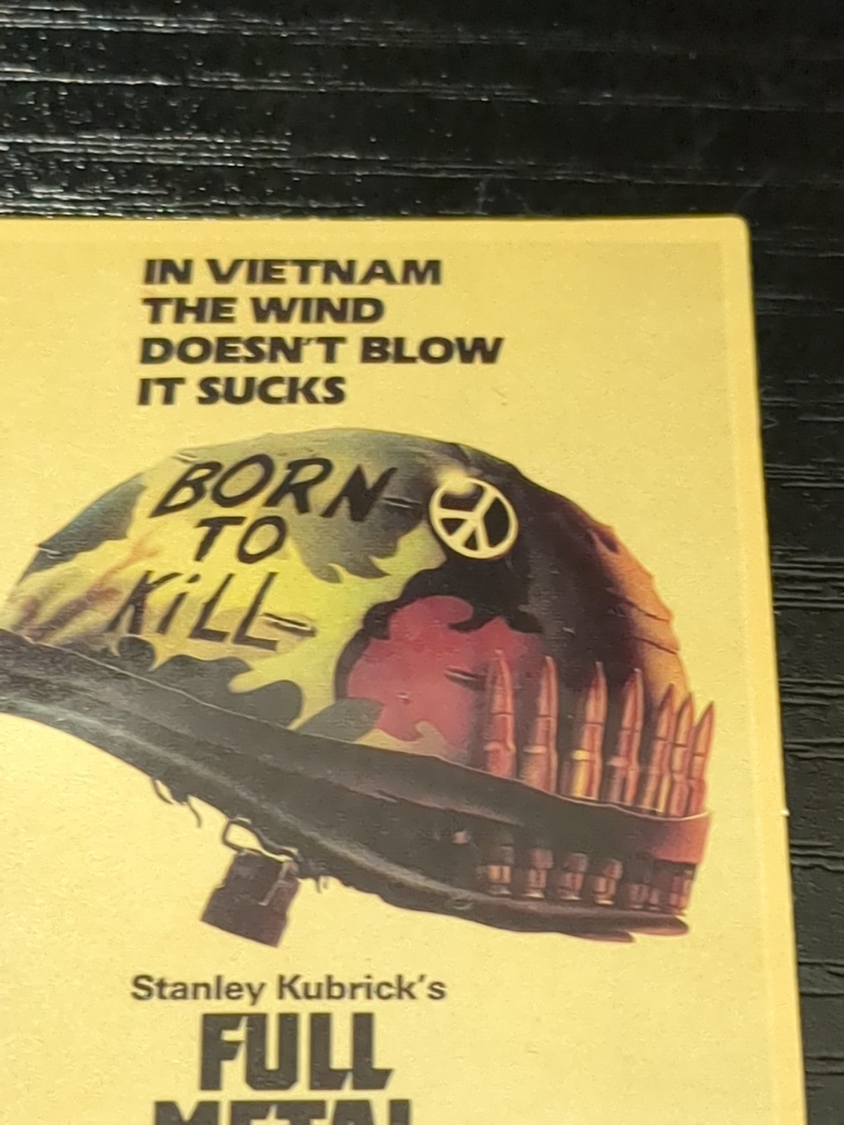 Sticker Full Metal Jacket 1987 Stanley Kubrick RARE Poster Artwork Philip Castle