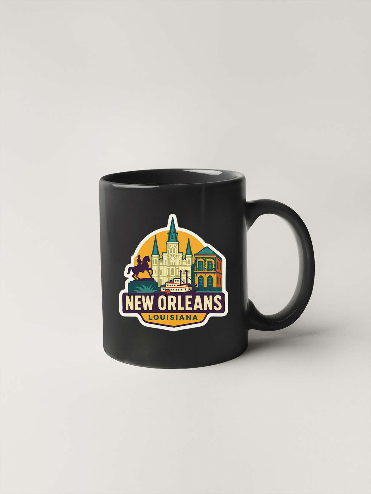 New Orleans Sticker Decal Vinyl Die-Cut City Skyline Landmark Design