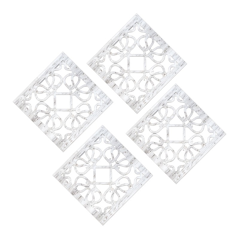 Bohemia Wall Mirror Decors Farmhouse Accent Mirror Shatterproof Retro Mirror