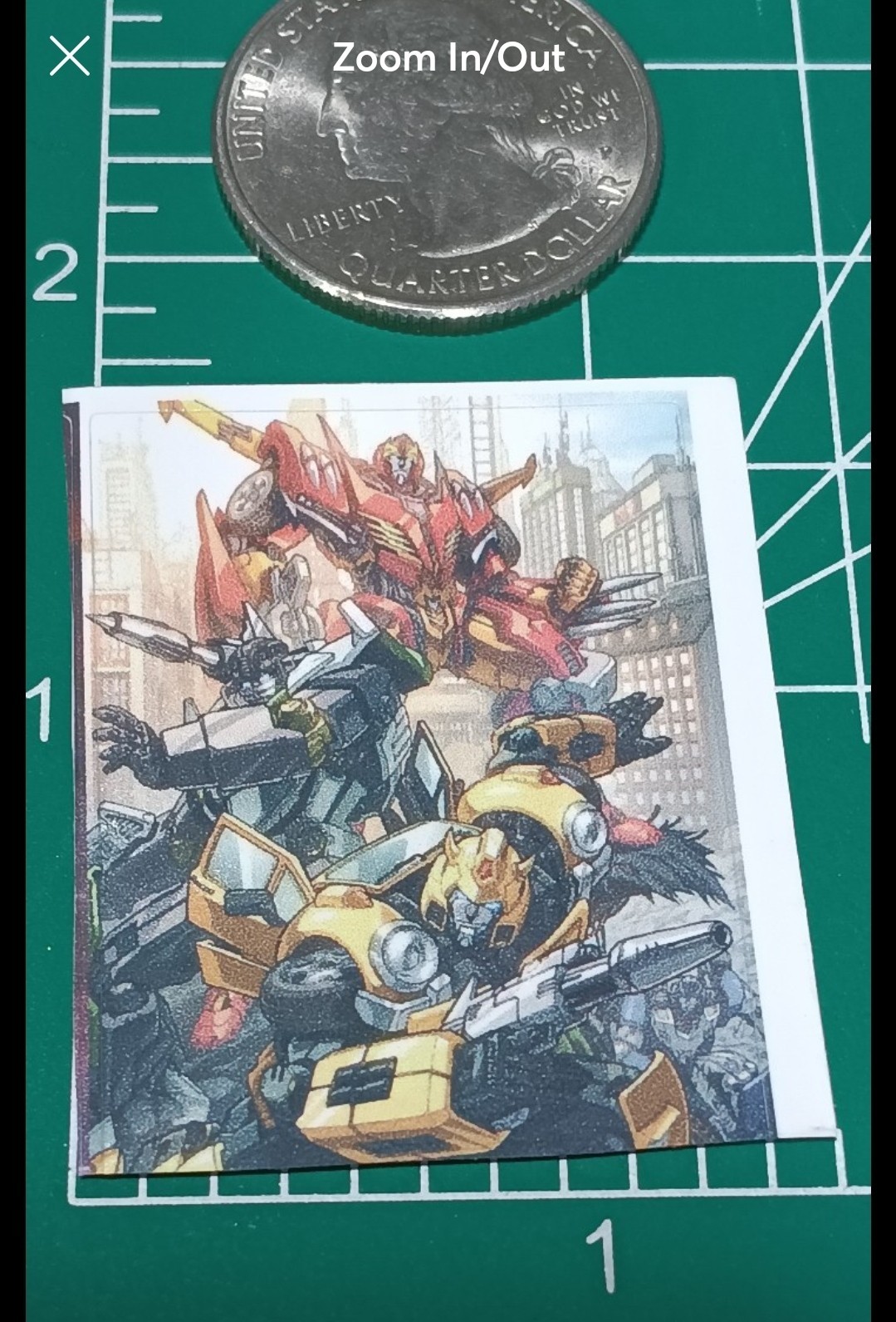 TRANSFORMERS STICKER X WHEELJACK X DIE-CUT STICKER X 1X1 INCH STICKER X CELL COV