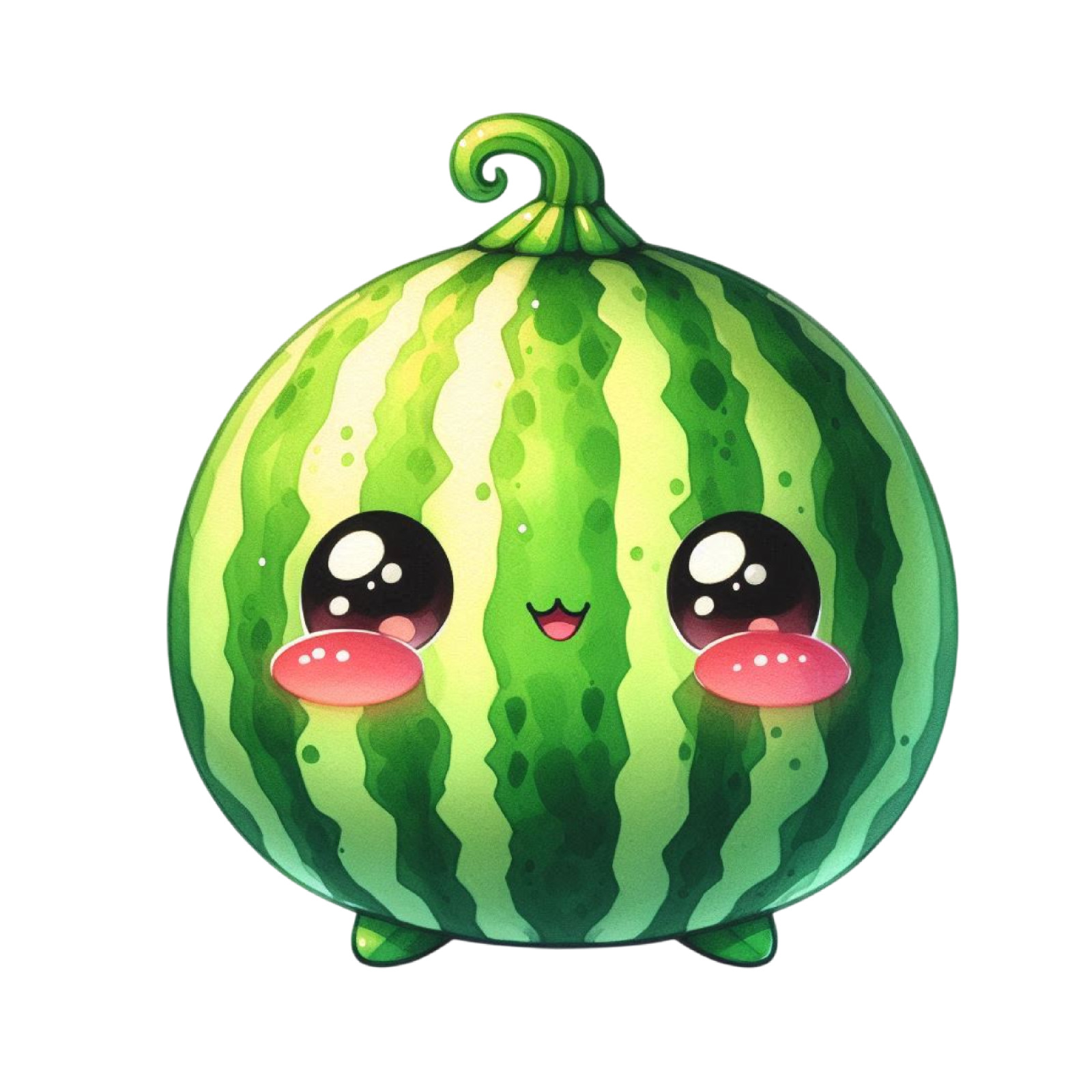 Sweet Watermelon Wall Decal Sticker 18X18cm Large