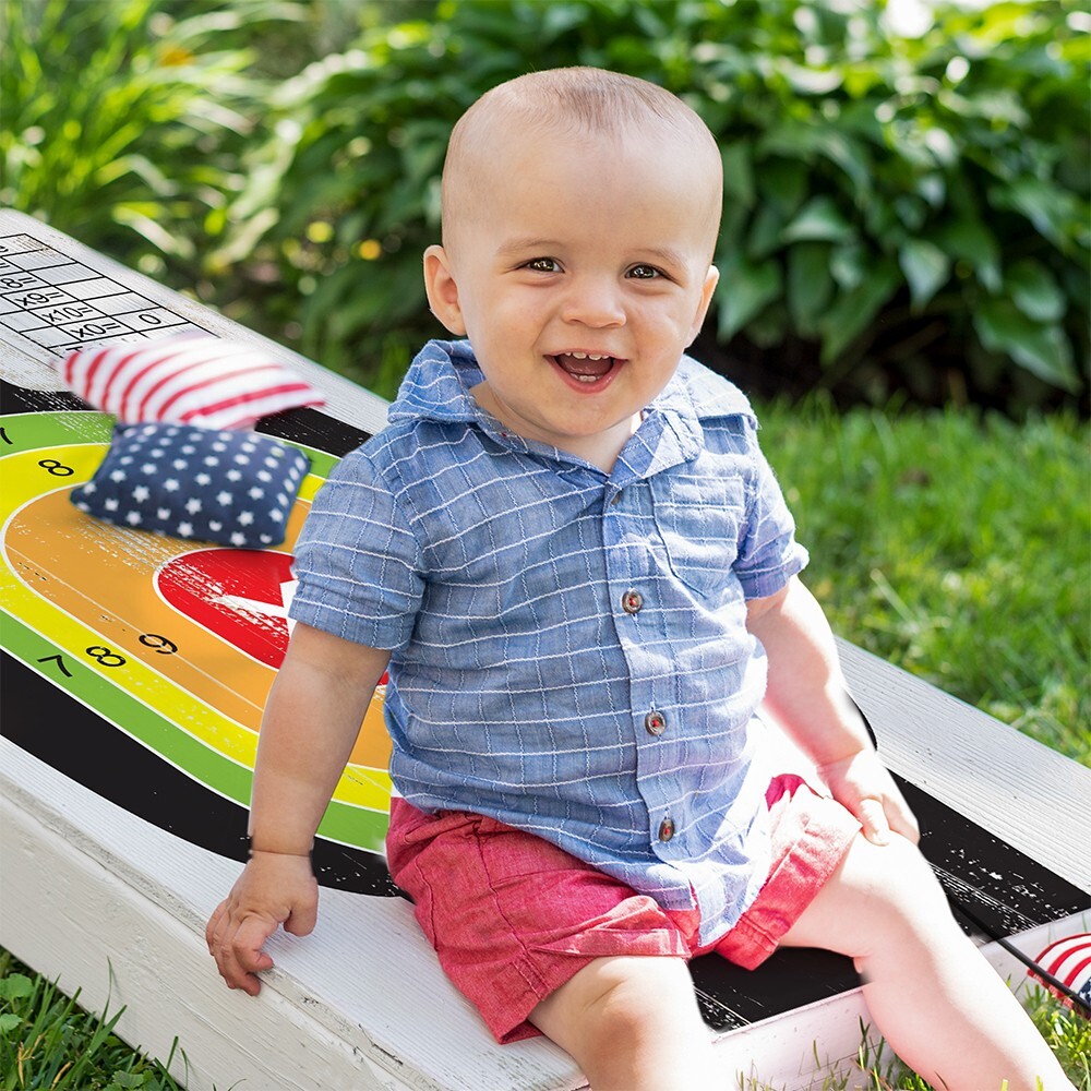 Shooting Target Gun Enthusiasts Cornhole Board Wraps and Decals Vinyl Sticker