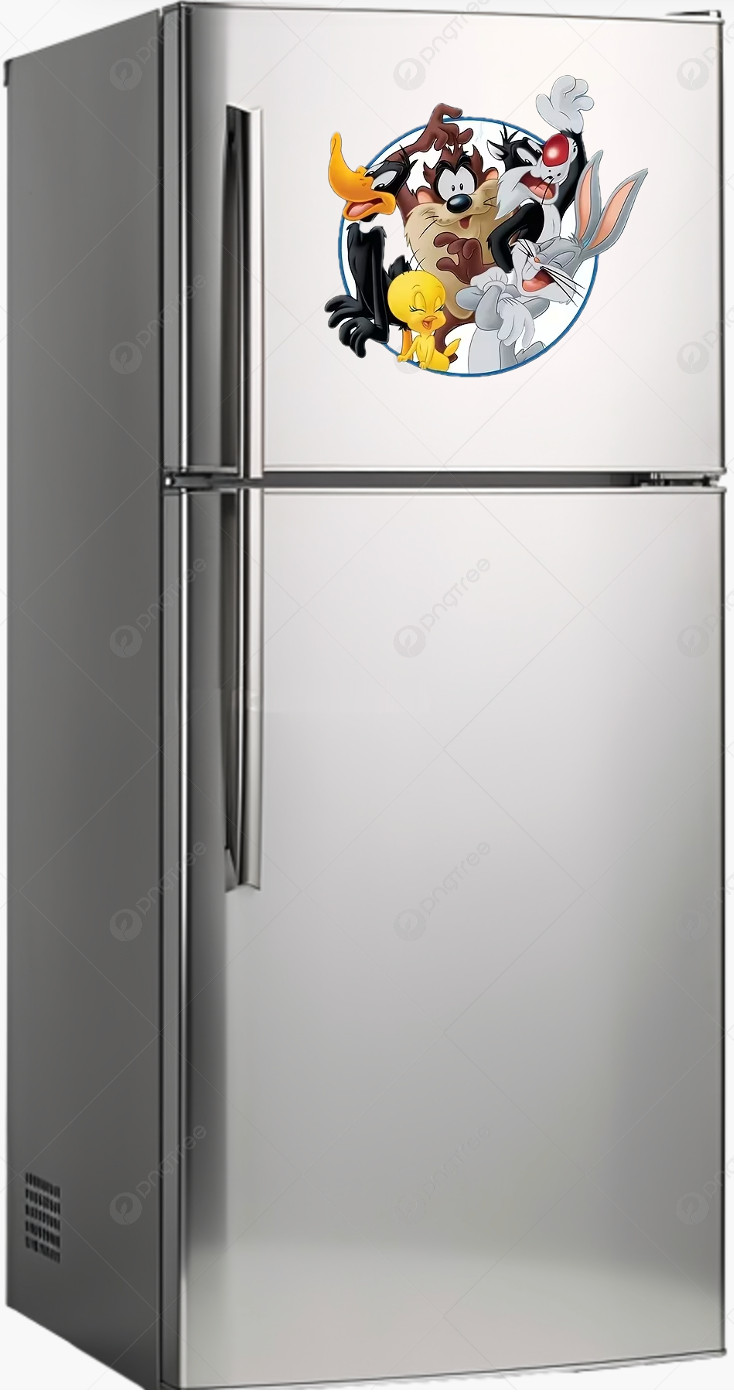 Looney Tunes Bugs Daffy Taz Sylvester Tweety Large Self Adhesive PVC Sticker