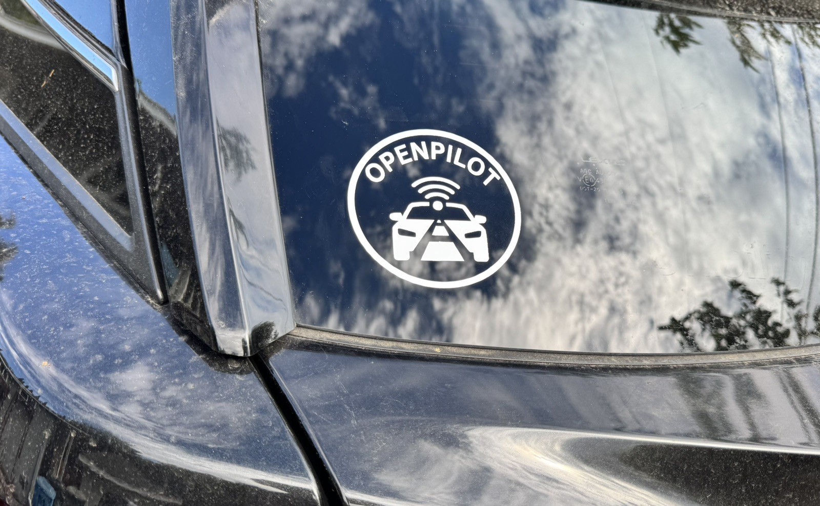 4×4” custom vinyl stickers decals – OPENPILOT, Comma, autonomous driving
